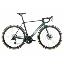 Orbea Vélo Route Orca M20i LTD PWR Escape Green / Carbon View Matt - Purebike