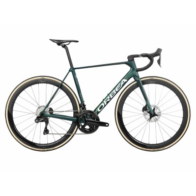 Vélo Route Orca M20i LTD PWR Escape Green / Carbon View Matt