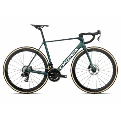 Vélo Route Orca M21 eLTD PWR Escape Green / Carbon View Matt