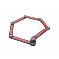 Qloc Security Antivol pliant 850 mm avec support - Purebike