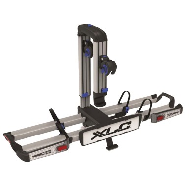 XLC Porte vélos Almada Work-E Xtra Led VC-07 2 en 1 pliant - 2 vélos - Purebike