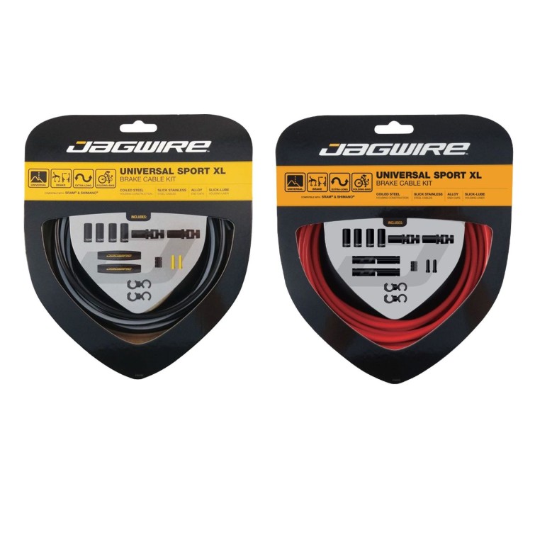 Jagwire Kit cables et gaines de frein Universal Sport XL - Purebike