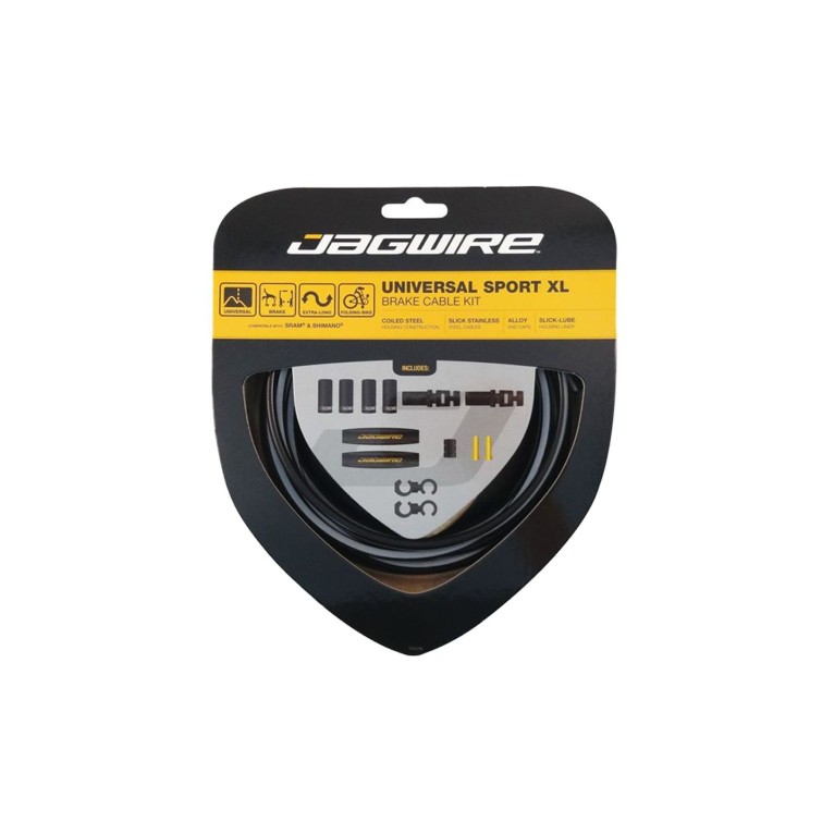 Jagwire Kit cables et gaines de frein Universal Sport XL - Purebike