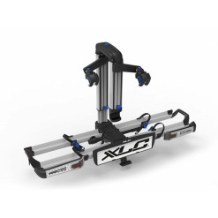 XLC Porte-vélos Almada Work-E VC-08 pliant avec adaptateur cadre - 2 vélos - Purebike