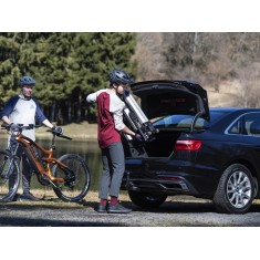 XLC Porte-vélos Almada Work-E VC-08 pliant avec adaptateur cadre - 2 vélos - Purebike