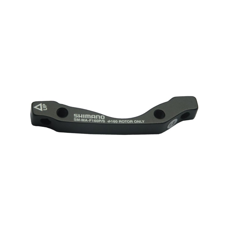 Adaptateur de frein avant IS vers Postmount 160 mm - Noir