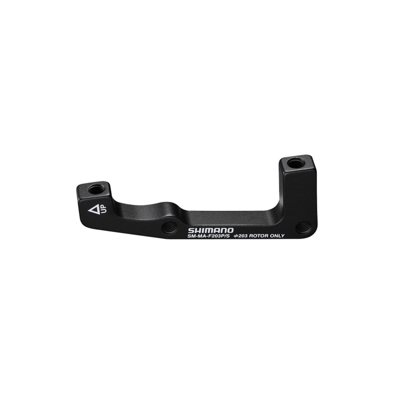 Adaptateur de frein avant IS vers Postmount 203 mm - Noir