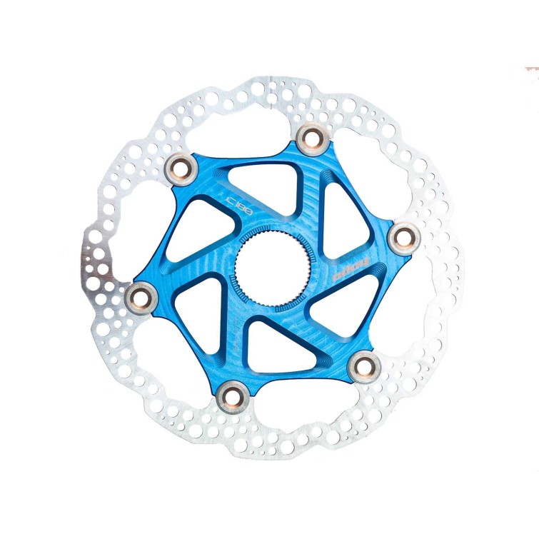 Hope Disque Flottant VTT Centerlock Bleu - Purebike