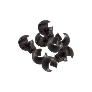 Clip gaine et durite (x4) Jagwire - PureBike