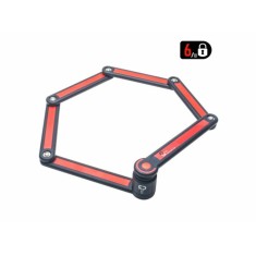 Qloc Security Antivol pliant 850 mm avec support - Purebike