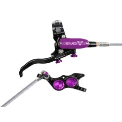 Hope Frein à disque arrière Tech 4 EVO TR4 - Noir / Violet - Purebike