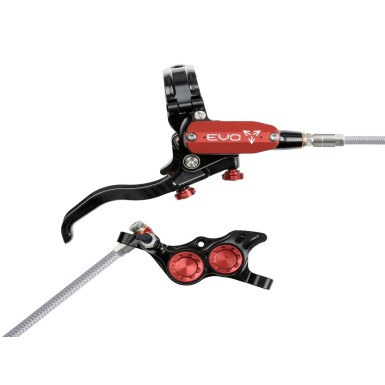 Hope Frein à disque arrière Tech 4 EVO TR4 - Noir / Rouge - Purebike