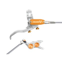 Hope Frein à disque arrière Tech 4 EVO TR4 - Argent / Orange - Purebike