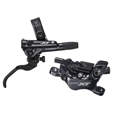 Frein à disque arrière 4 pistons Shimano XT M8120 Noir - Purebike