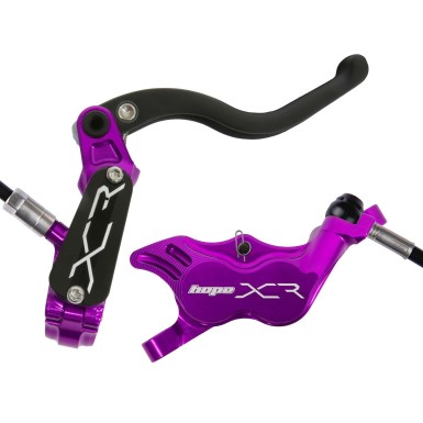 Hope Frein à disque arrière XCR PRO E4 Violet - Purebike