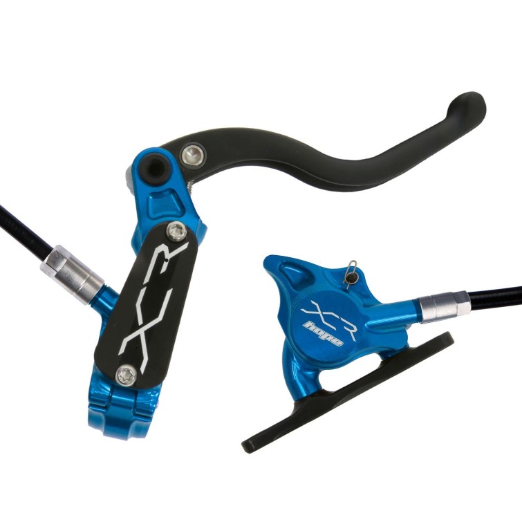 Hope Frein à disque arrière XCR PRO X2 Flatmount Bleu - Purebike