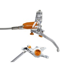 Frein à disque avant Tech 4 X2 Argent/Orange