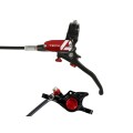 Hope Frein à disque avant Tech 4 X2 Noir/Rouge - Purebike