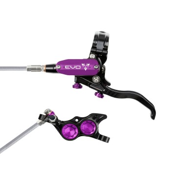 Hope Frein à disque avant Tech 4 EVO TR4 - Noir / Violet - Purebike
