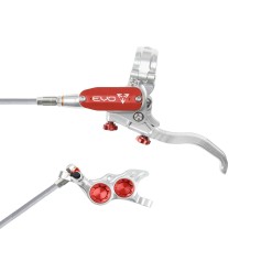 Hope Frein à disque avant Tech 4 EVO TR4 - Argent / Rouge - Purebike