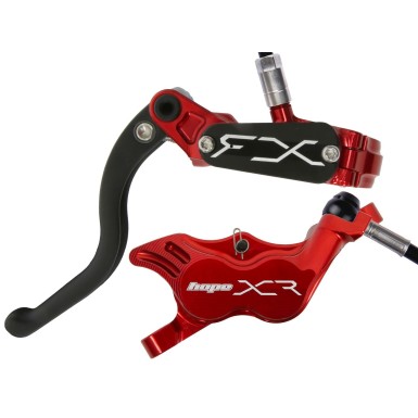 Hope Frein à disque avant XCR PRO E4 Rouge - Purebike