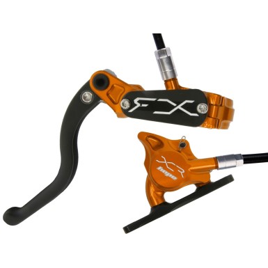 Hope Frein à disque avant XCR PRO X2 Flatmount Orange - Purebike