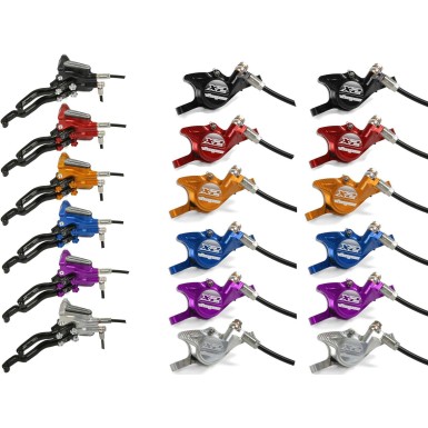 Hope Frein à disque Duo Brake Tech 3 X2 - Levier Droit - Purebike