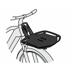 O2feel Plateau MIK pour porte bagages avant Easy Rack - Purebike