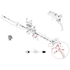 Levier Aluminium pour frein Sram Guide RS - Purebike