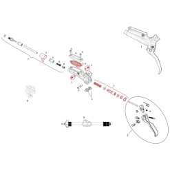 Kit piston pour levier Guide R / RE, Code R et DB5