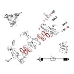 Kit pistons pour étrier Code R / Code RSC (2018 et +)
