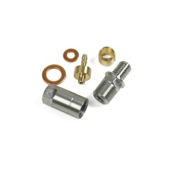 Kit raccord durite droit 5 mm - Pièces détachées de frein à disque VTT