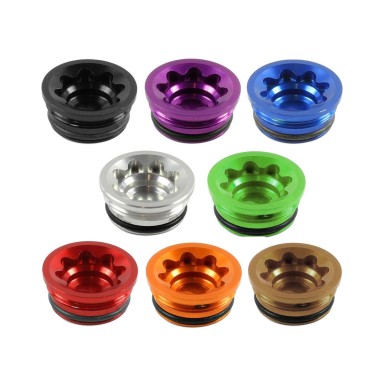 Bore cap pour étrier E4 et V4 (Small) - Pièces détachées de frein à disque pour vélo - Freinage VTT - Purebike - Materiel Velo, 