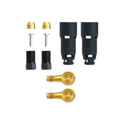 Kit raccords durite Quick-Fit pour Shimano XTR M9000 / XT M8000 / SLX M675 - Pièces détachées de frein à disque pour vélo - Frei