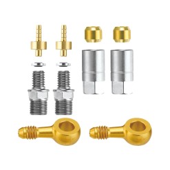 Kit raccords durite Quick-Fit pour Hope - Pièces détachées de frein à disque pour vélo - Freinage VTT - Purebike - Materiel Velo