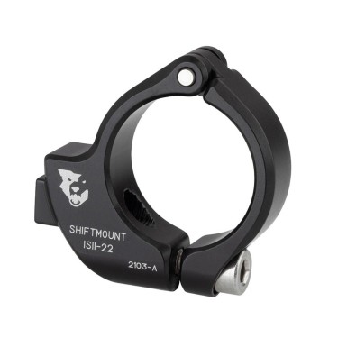Wolf Tooth Adaptateur Shiftmount ISpec II pour fixation collier - Purebike