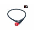 Qloc Security Antivol Câble à clé Ø12 - 650mm - Purebike