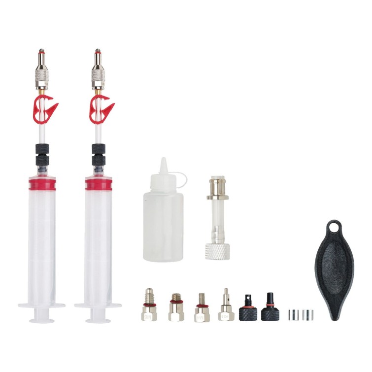 Kit de purge pour huile minérale - Entretien des systèmes de freins hydrauliques de VTT - Purebike - Materiel Velo, Accessoires 