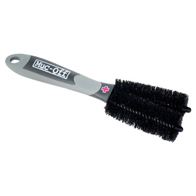 Brosse de nettoyage double Two Prong - Brosses de nettoyage pour vélo - Accessoires VTT - Purebike - Materiel Velo, Accessoires 