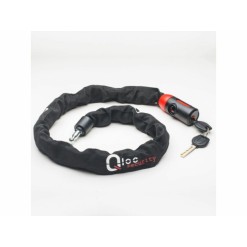 Qloc Security Antivol à chaine Ø6 - 900mm - Purebike