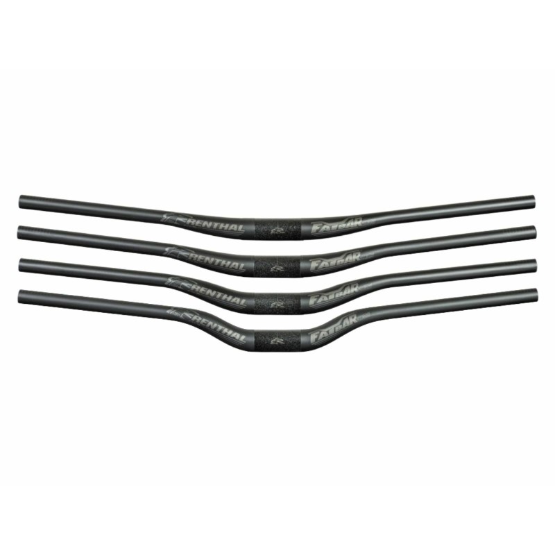 Cintre Fatbar DH V3 Carbone 35mm - 800mm - Noir