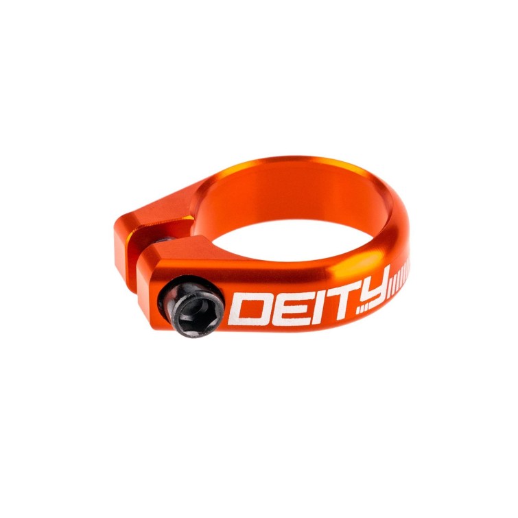 Deity Collier de selle Circuit - Orange - Purebike