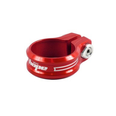 Collier de selle Rouge - Collier de selle VTT Aerozine, Hope, Mortop - Purebike - Materiel Velo, Accessoires VTT Equipement Vélo