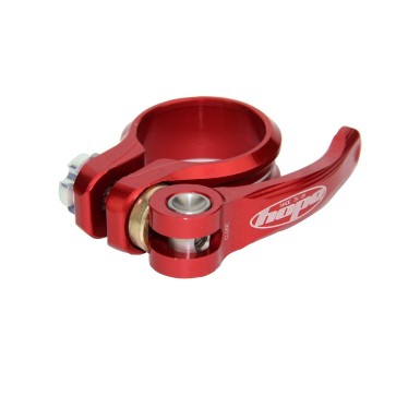 Collier de selle à serrage rapide Rouge - Collier de selle VTT Aerozine, Hope, Mortop - Purebike - Materiel Velo, Accessoires VT