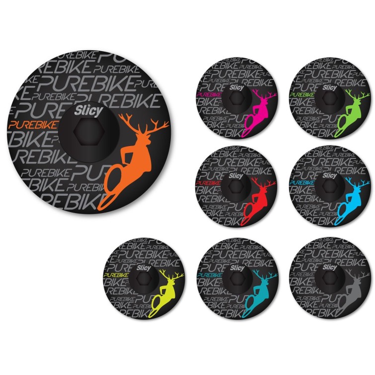Slicy Top Cap Logo PureBike - Purebike