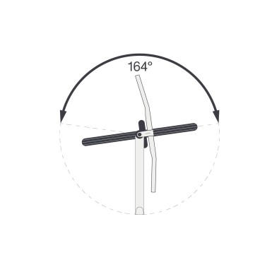 Acros Partie haute Blocklock ZS44 1''1/8 - Purebike