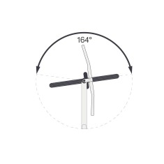 Acros Partie haute Blocklock ZS44 1''1/8 - Purebike