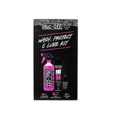 Muc-Off Kit de nettoyage Wash Protect and Lube - Purebike