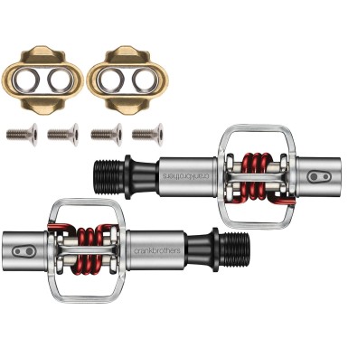 Pédales Egg Beater 1 ressort rouge - Pédales de VTT - Purebike