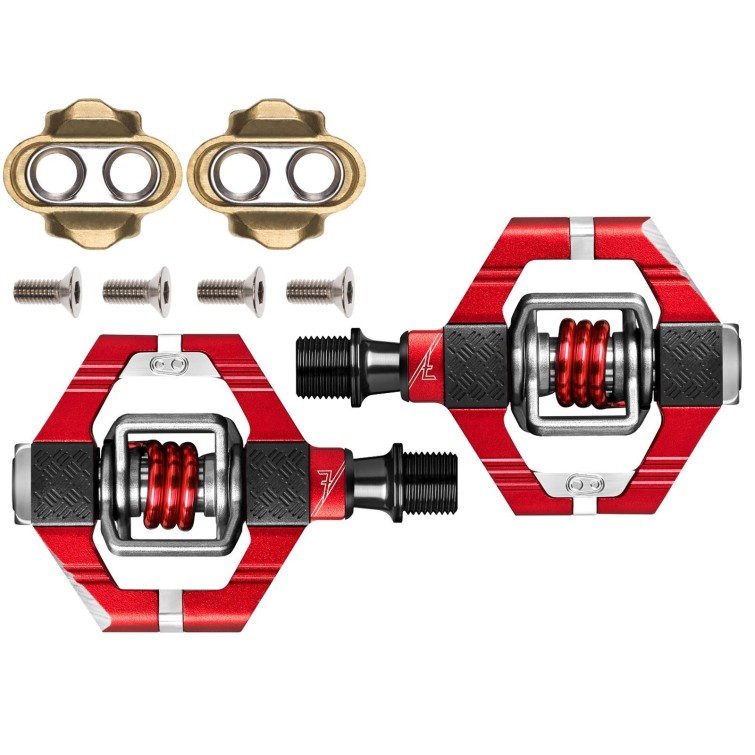 Pédales Candy 7 rouge - Pédales VTT Crank Brothers - Purebike